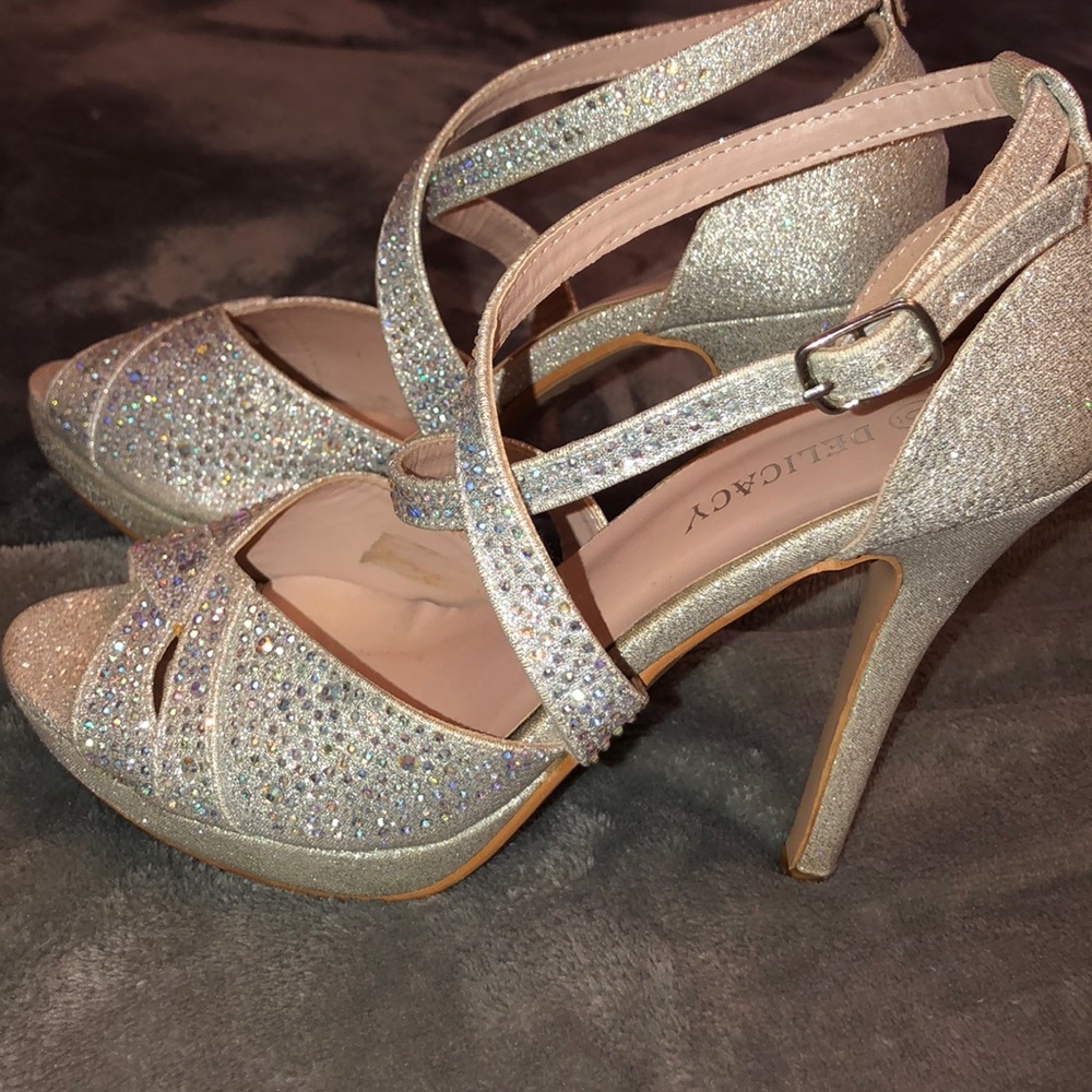 Sparkly heels